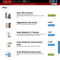 Shop — Artec 3D Scanners