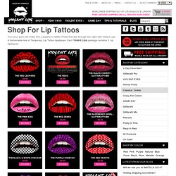 Shop For Lip Tattoos