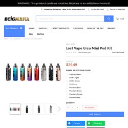 Shop Lost Vape Ursa Mini Pod Kit