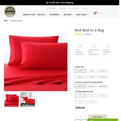 Shop Red Bed in a Bag