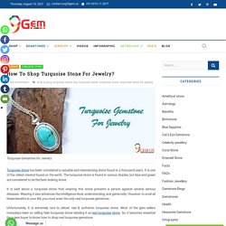How To Shop For Turquoise Stone For Jewelry?-9gem.us
