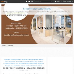 Shopfronts Design Ideas in London - ShopfrontsShutters