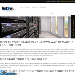 Quest for Professional Shopify Designers in New York