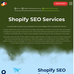 Effective Shopify SEO Services At Shiv Technolabs