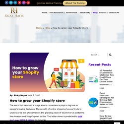 How To Grow Your Shopify Store