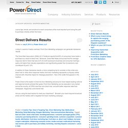 Power Direct's Front-Door Marketing Blog
