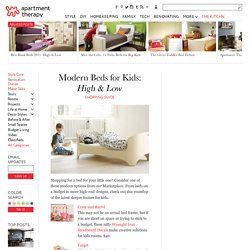 Modern Beds for Kids: High &amp; Low