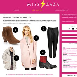 Blogueuse mode, blog chaussures, blog malgache, blog modeuse : Miss Zaza, shoppeuse on line !