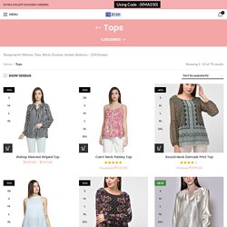 Tops – Shopping for Women, Tops, Shirts, Dresses, Jackets, Bottoms – 250 Designs