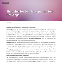 Shopping for Dell laptops and Dell Desktops - dell laptop