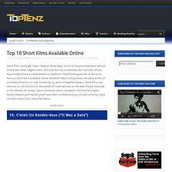 Top 10 Short Films Available Online