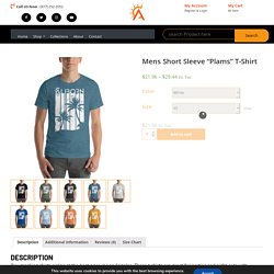 Mens Short Sleeve “Plams” T-Shirt