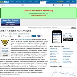 AT&T: A Short SWOT Analysis