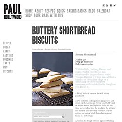 Buttery Shortbread Biscuits