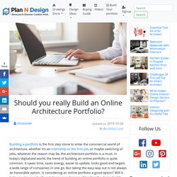 Should you really Build an Online Architecture Portfolio?