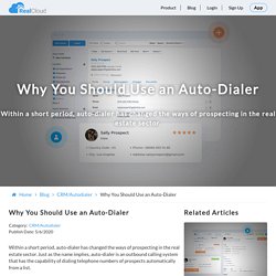 Why You Should Use an Auto-Dialer