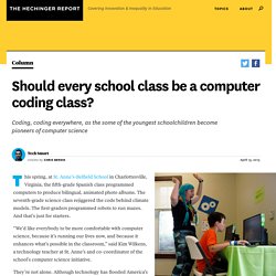 Should every school class be a computer coding class?