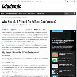 Why Should I Attend An EdTech Conference?