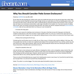 Find Patio Screen Enclosures Designs
