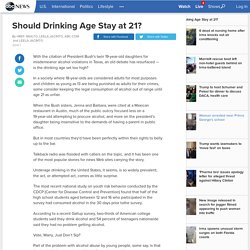 Should Drinking Age Stay at 21?