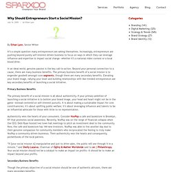 Sparxoo Why Should Entrepreneurs Start a Social Mission?