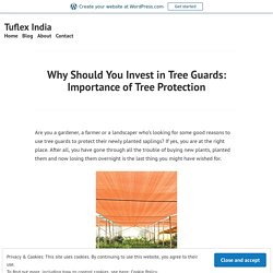 Why Should You Invest in Tree Guards: Importance of Tree Protection – Tuflex India