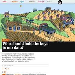 Who should hold the keys to our data?