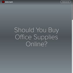 Should You Buy Office Supplies Online?