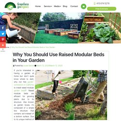 Why You Should Use Raised Modular Beds in Your Garden