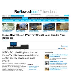 Ikeas new TV comes disguised as furniture