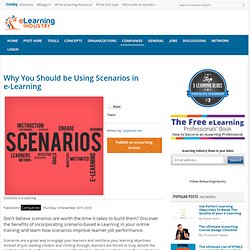 Why You Should be Using Scenarios in e-Learning