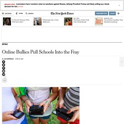 How Should Schools Handle Cyberbullying?