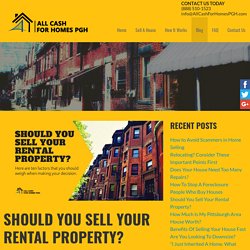 Should You Sell Your Rental Property?