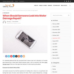 When Should Someone Look Into Water Damage Repair? - spread liberty news