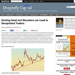 Hunting Head and Shoulders can Lead to Decapitated Traders Dragonfly Capital