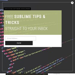 How to show whitespace in Sublime Text