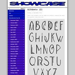 Showcase - Alfabets (2)