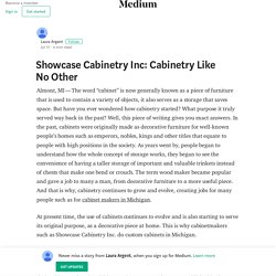 Showcase Cabinetry Inc: Cabinetry Like No Other