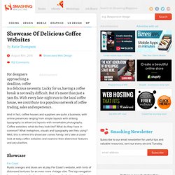 Showcase Of Delicious Coffee Websites - Smashing Magazine