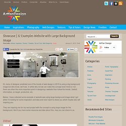 32 Examples Website with Large Background Image