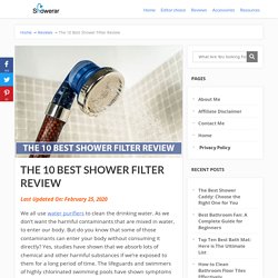 The 10 Best Shower Filter Review - Showerar.com
