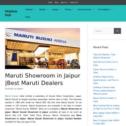 Best Maruti Dealer in Jaipur