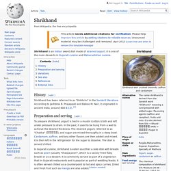 Shrikhand - Wikipedia