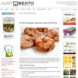 Shrimp Tatsutaage: Japanese Crispy Fried Shrimp