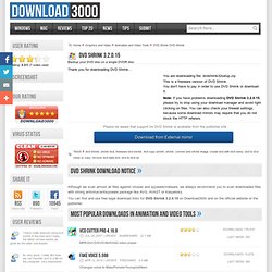 DVD Shrink 3.2.0.15 Free Download - Backup your DVD disc on a single DVDR