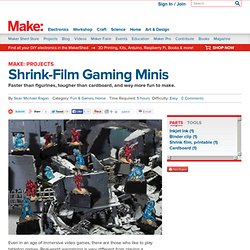 Shrink-Film Gaming Minis