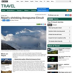 Nepal’s shrinking Annapurna Circuit : Hiking