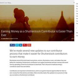 Earning Money as a Shutterstock Contributor is Easier Than Ever