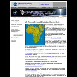 Shuttle Radar Topography Mission SRTM NASA
