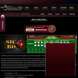 Sicbo / Dadu Online - Oriental303™